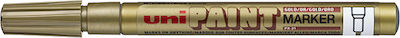 Uni-Ball PX-21 Permanent Marker 0.8mm Gold