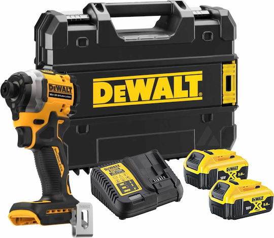 Dewalt Powerstack Impact Screwdriver Battery Brushless 18V 2x5Ah