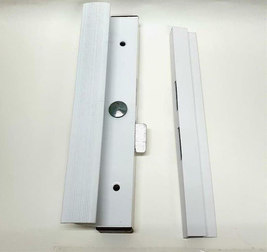 Stop metal TAF Series 150 700 H.B H.B Lock for Sliding Aluminum Doors White