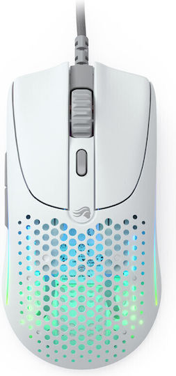 Glorious PC Gaming Race Model O 2 RGB Gaming Ποντίκι 26000 DPI Λευκό