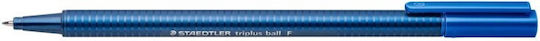 Staedtler Triplus Ball Pen Ballpoint 0.7mm Blue with Blue Ink