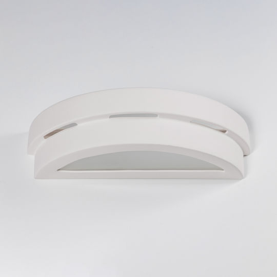 Sollux Helios Modern Lamp Wall with Socket E27 White 50x20x20cm
