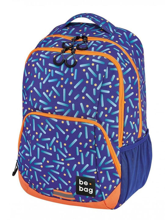 Pelikan Be.Bag Freestyle Confetti Schulranzen Rucksack Junior High-High School in Blau Farbe