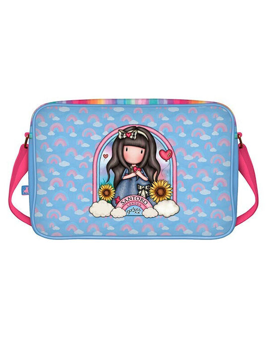 Santoro Gorjuss Be King To Our Planet School Bag Shoulder Elementary, Elementary Multicolored