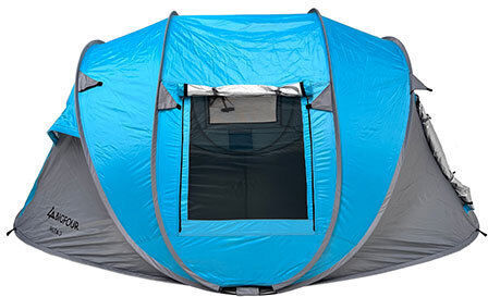 Bigfour Insta Καλοκαιρινή Σκηνή Camping Pop Up Μπλε για 3 Άτομα 280x200x120εκ.
