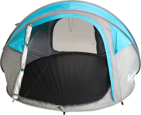 Bigfour Insta Καλοκαιρινή Σκηνή Camping Pop Up Μπλε για 3 Άτομα 280x200x120εκ.
