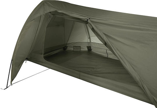 Ferrino Lightent Pro 2 Camping Tent Mountaineering Green with Double Cloth 4 Seasons for 2 People Waterproof 3000mm 225x170x100cm
