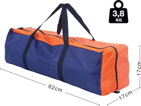 Escape Trail IV Καλοκαιρινή Σκηνή Camping Igloo Μπλε για 4 Άτομα 240x240x175εκ.