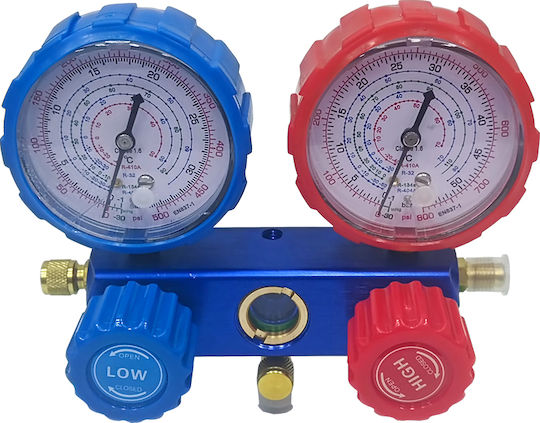 SKS Tools 50000002 Κάσα με Μανόμετρο Ψυκτικών