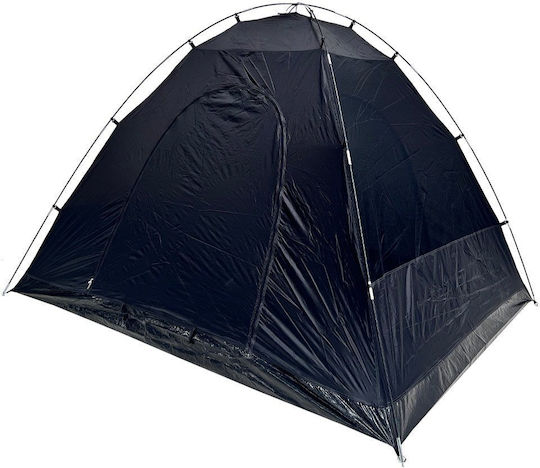 Panda Trend II Summer Camping Igloo Tent Blue with Double Cloth for 4 People 240x210x170cm