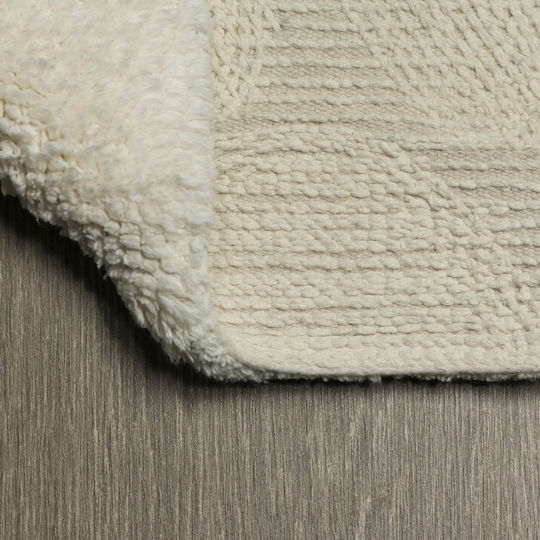 Sealskin Bath Mat Cotton Toilet Pebbles 294416410 Ivory 50x60cm
