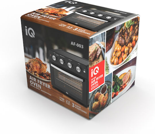 IQ Electric Countertop Oven 23lt Without Burners with Air Black