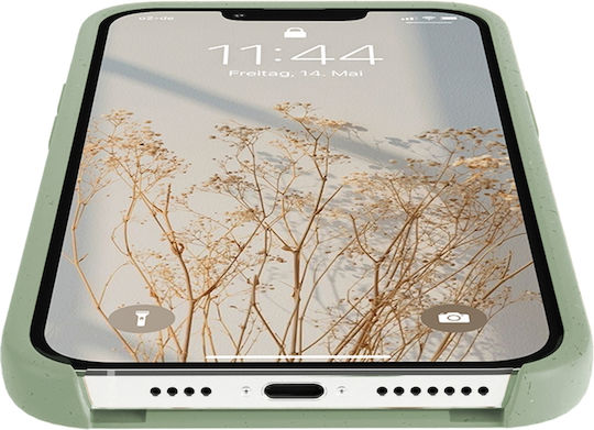 Woodcessories Back Cover with Strap Green (iPhone 14 Pro Max)