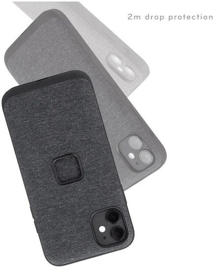 Peak Design Umschlag Rückseite Kunststoff 2mm Magnetisch Schwarz (iPhone 14)