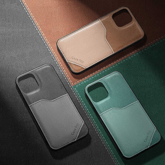 Kalibri Back Cover Piele artificială Albastru (Galaxy A53)