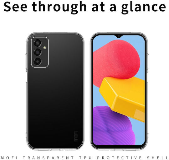 Mofi Umschlag Rückseite Silikon Transparent (Galaxie M13)