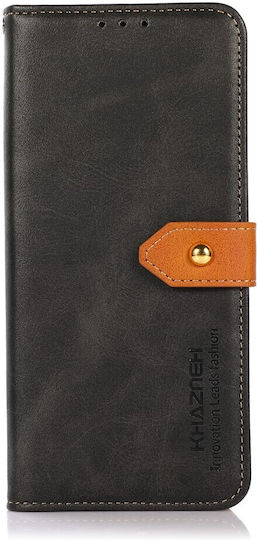 Khazneh Leather Wallet Δερματίνης Μαύρο (Google Pixel 7Realme 7 5G)