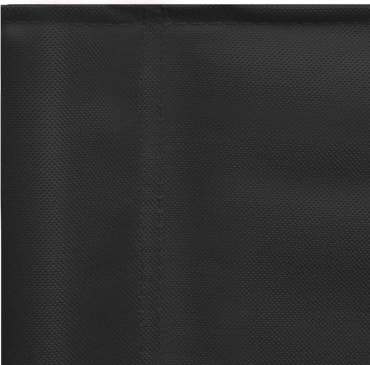 vidaXL Director's Chairs 2pcs Director's Chair Beach Black 48x57x79cm Set of 2pcs