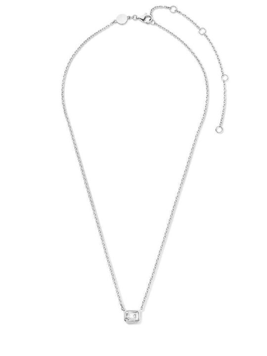 Ti Sento Charm aus Silber mit Zirkon