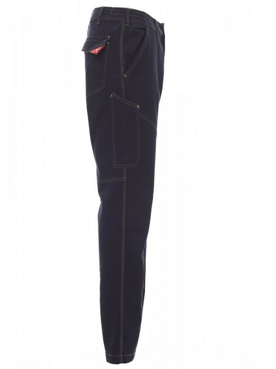 Payper Worker Stretch Work Trousers Navy Blue
