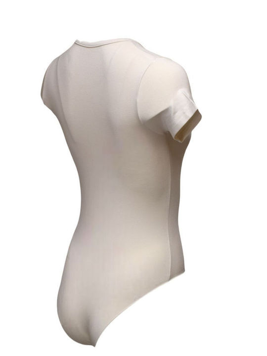 Frauen Bodysuit Light Beige