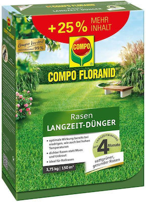 Compo Granuliert Dünger Floranid Rasen für Rasen Biologischer Anbau 3.75kg