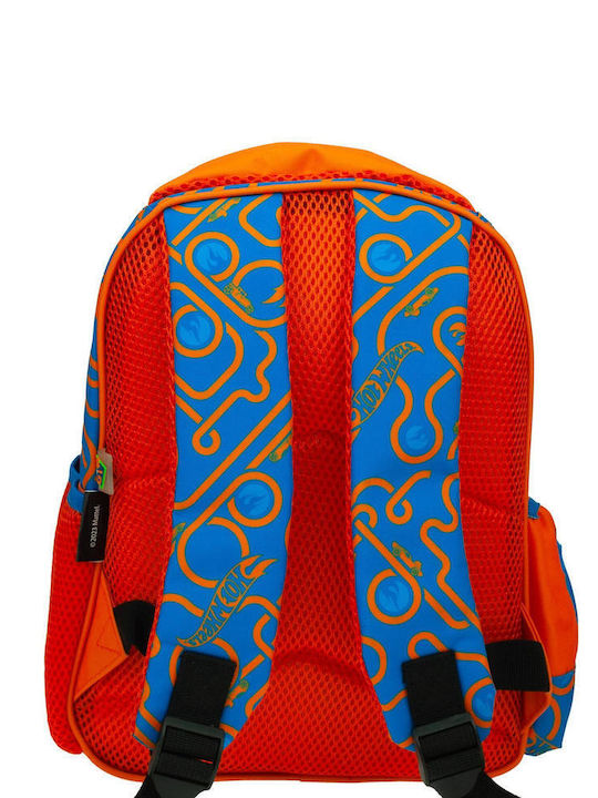 Gim Hot Wheels Kindergarten Backpack with Water Bottle Holder Multicolour 12L 25 x 15 x 30cm