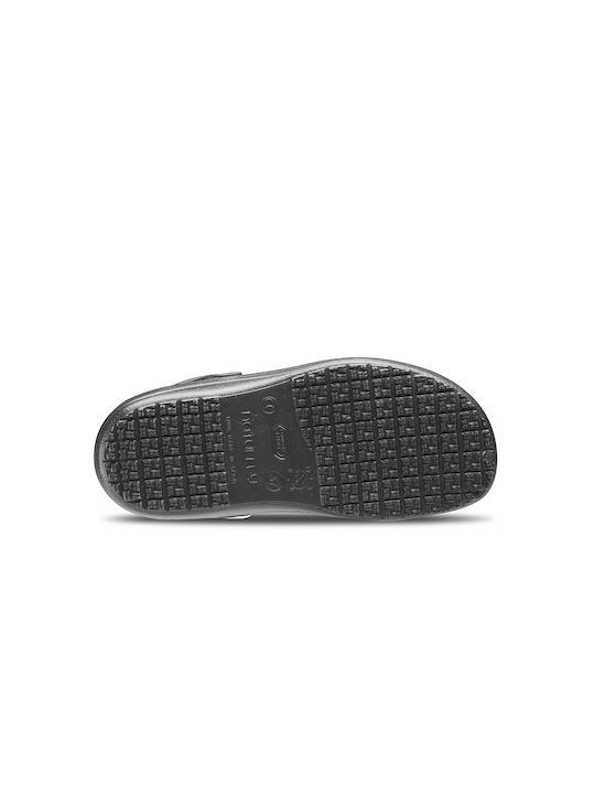 Feliz Caminar Sirocos Anatomic Clogs Black 050509