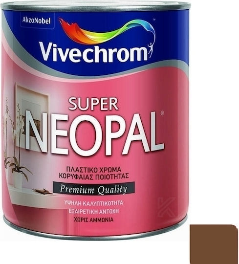 Vivechrom Super Neopal Plastic Paint for Interior Use Coffee 375ml