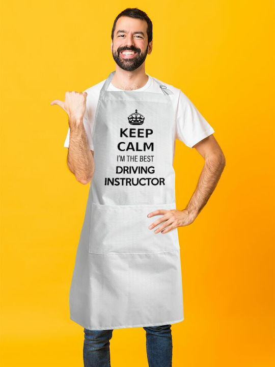 Koupakoupa Șorț de Bucătărie Albă KP_7562_APRON-BBQ-ADULT 1buc