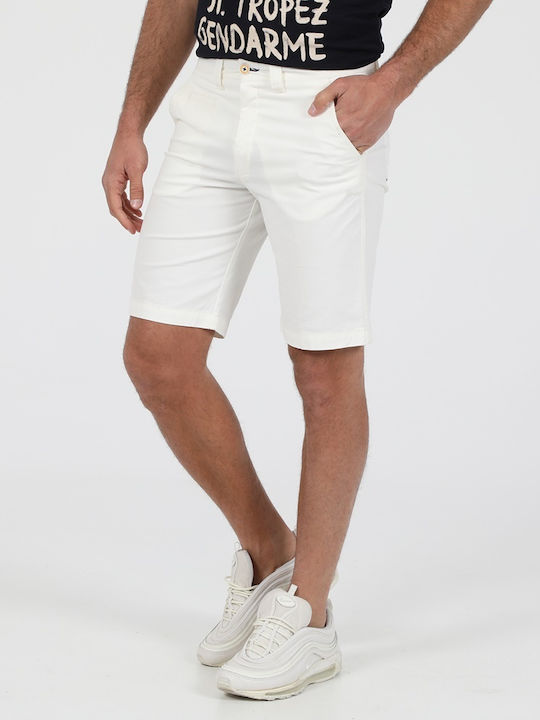 Dors Herrenshorts Chino Weiß