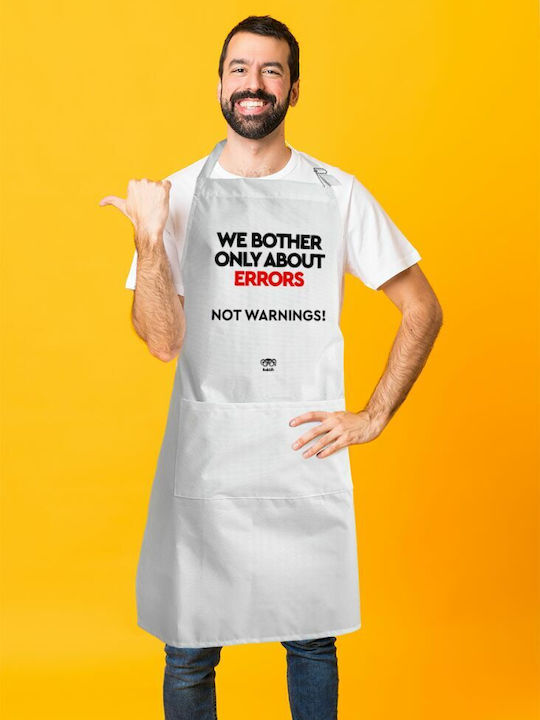 Koupakoupa Ποδιά Κουζίνας Λευκή KP_362_APRON-BBQ-ADULT