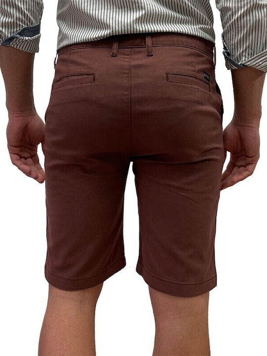 Ανδρική Βερμούδα Chino Καφέ