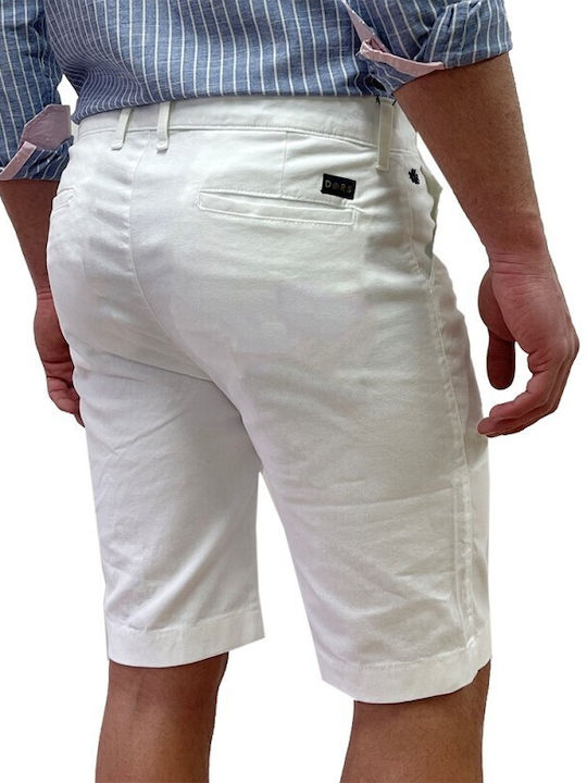 Dors Herrenshorts Chino Weiß