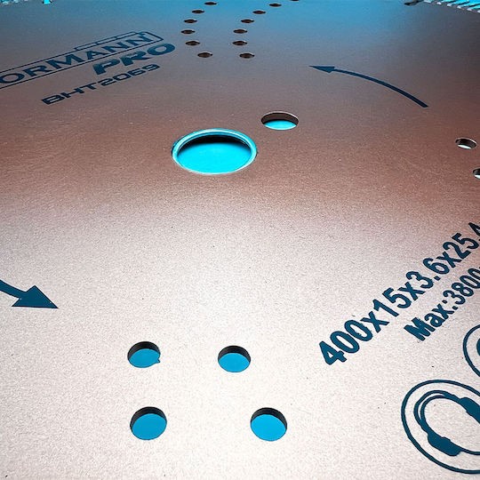 Bormann Pro BHT2069 Clean Cut Cutting Disc Construction Materials Hole Diameter 400mm 1pcs