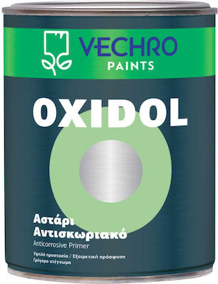 Vechro Oxidol Αντισκωριακό Αστάρι Γκρι Κατάλληλο για Μέταλλο 0.75lt