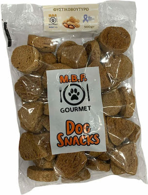 M.B.F. Gourmet Biscuit Dog with Peanut Butter 300gr