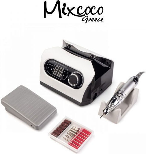 Mixcoco ZS-717 Nail Drill Power 65W White with 35000 Rotations per Minute