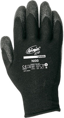 Singer Ninja Ice Safety Glofe Polyurethane Cold-Resistant Black