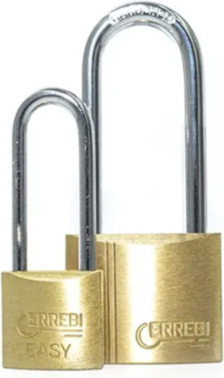 Errebi Bronze Padlock Lengthened with Key 20mm 1pcs