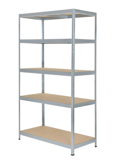 Kovona Futur Plus Dexion Galvanized Shelf 90x45x213cm With 5 Shelves Total Load Capacity 875kg
