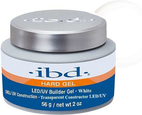 IBD Hard Gel Builder Gel Νυχιών Λευκό 56gr