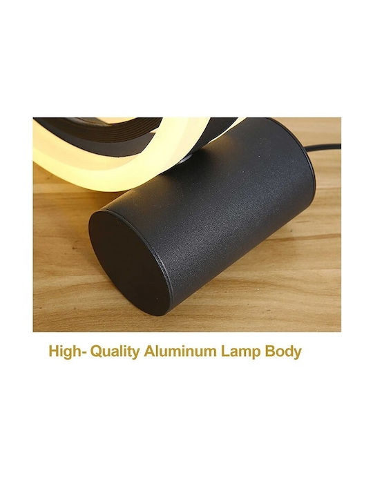Dekorative Lampe 3D-Illusion Lila