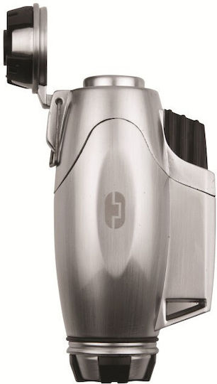 True Utility FireWire TurboJet Winddichter Feuerzeug Flamme Typ Jet in Silber Farbe