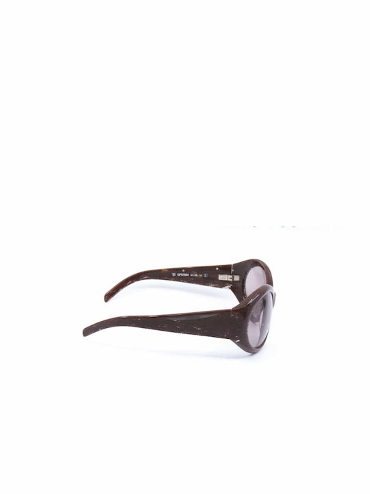Gianfranco Ferre Women's Sunglasses with Brown Plastic Frame and Pink Lens GF675 04