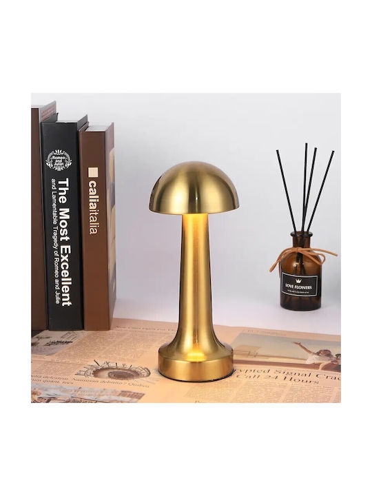 Decorative Table Lamp LED Cold White 6000K Mushroom 10cm