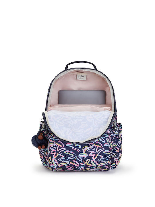 Kipling Seoul Ученическа Раница За Основно Palm Fiesta 27 Литра