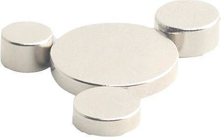 Σετ Μαγνήτες Νεοδυμίου Στρογγυλοί 10x10mm 10τμχ