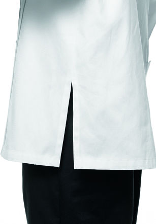 Egochef Blouse Chef Unisex Burgundy with Short Sleeve Leonardo