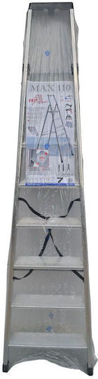 Profal Max110 Ladder Aluminum with 5+1 Steps 212cm